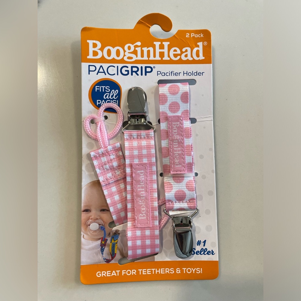 BooginHead Pacifier Clips
